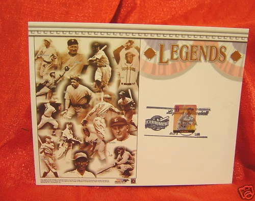 Foto 8x10 de béisbol de leyendas de MLB y sello postal de USPS Babe Ruth New York Yankees Foto 1 de 1
