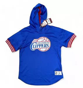 Mitchell & Ness Los Angeles Clippers Youth Hardwood Classics Hoodie Shirt YL - Picture 1 of 5