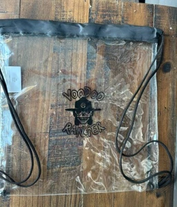 Nuevo Bélgica Voodoo Ranger Bolso Transparente con Cordón Mochila Equipo de Concierto - Imagen 1 de 5