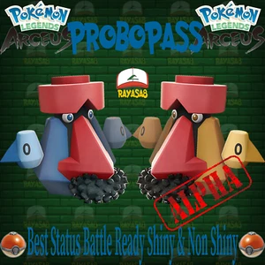 Pokemon Probopass Shiny 6iv Alpha Non Shiny Best Stats Legends Arceus Home - Picture 1 of 4