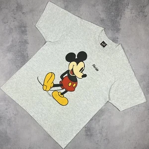 Vintage Walt Disney Mickey Mouse Florida Kurzarm T-Shirt Gr. L 80’s selten - Bild 1 von 14