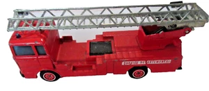 VTG. Mercedes LP-1418 AG Service Departemental RED FIRE LADDER TRUCK 1:50-FRANCE - Picture 1 of 9