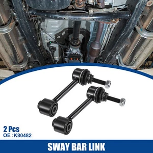 2 Pcs Rear Sway Bar Link Stabilizer Bar End Link for Audi A3 2006-2013 Black - Picture 1 of 8