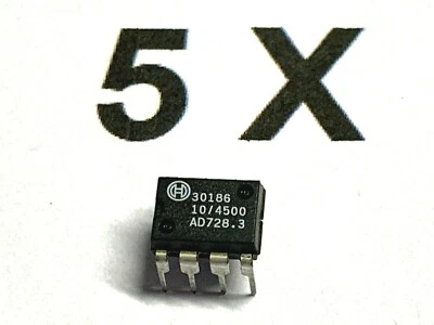 Bosch 30186, Genuine IC, DIL 8, Automobiles, Data Unknown, 5 Pieces - Image 1 of 3
