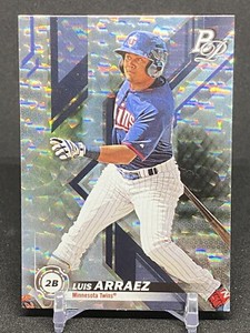 2019 Bowman Platinum Wal-Mart Top Prospects Ice Refractor Luis Arraez Rookie RC