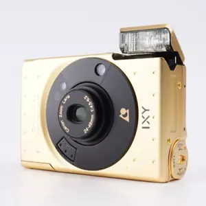 N.MINT Canon IXY Gold 60th Anniversary APS Film Point and Shoot Camera JAPAN - Picture 1 of 17