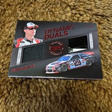 Look!!Kevin Harvick Press Pass Dynamic Duals Red Line 07/50 Firesuit/Sheetmetal