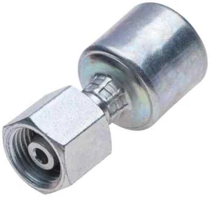 4G-10FDHORX MegaCrimp Coupling Female DIN 24 Cone Swivel - Heavy Series - Picture 1 of 4