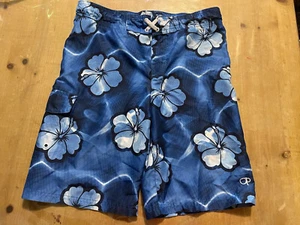 OP Swim Draw String Hawaiian Swim Shorts Size XL/TG  10-12 ￼ - Picture 1 of 7
