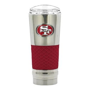 San Francisco 49ers Chrome Tumbler 24 oz Vacuum Insulated Beverage Cup - Picture 1 of 1