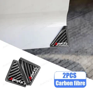 2X Car Door Corner Cover Anti-Scratch Protector Sticker Carbon Fiber Accessories - Bild 1 von 5