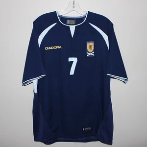 problema jugador? Camiseta local Darren Fletcher #7 Diadora Escocia 2003-04 como nueva sin usar - Imagen 1 de 15