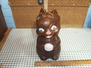 Vintage Hand-crafted Ceramic Squirrel Cookie Jar - Picture 1 of 8