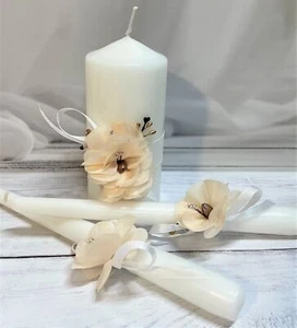 Unity Candle Set for Wedding - Wedding Accessories for Reception and Ceremony... - Picture 1 of 5