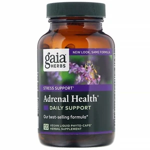 Gaia Herbs, Adrenal Health, Daily Support , 120 Vegan Liquid Phyto-Caps - Picture 1 of 2