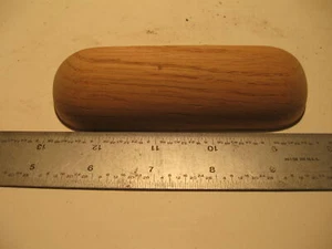 Tiradores de taza de roble sin terminar 5-1/9" x 1-1/8" 3" CD tornillos esk nuevo con 1" envío gratuito - Imagen 1 de 5