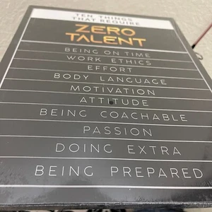 Zero Talent Wall Board - Picture 1 of 4