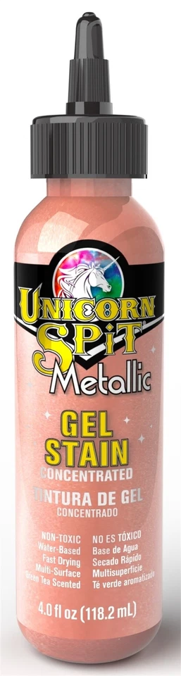 Mancha y esmalte de madera brillante Unicornio Spit 4 oz-Frodita metálica Foto 1 de 1