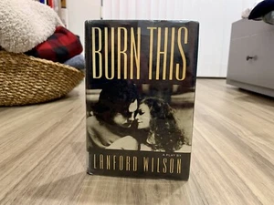 Burn This: A Play by Lanford Wilson (1987, Hardcover) BCE/Dust Jacket - Imagen 1 de 10
