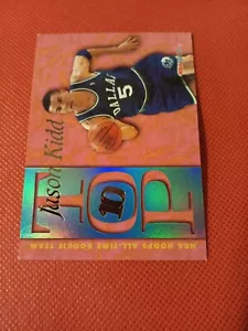 1995 JASON KIDD NBA HOOPS TOP 10 CARD #AR10 DALLAS MAVERICKS RETI CAL ORSI SUNS - Foto 1 di 2