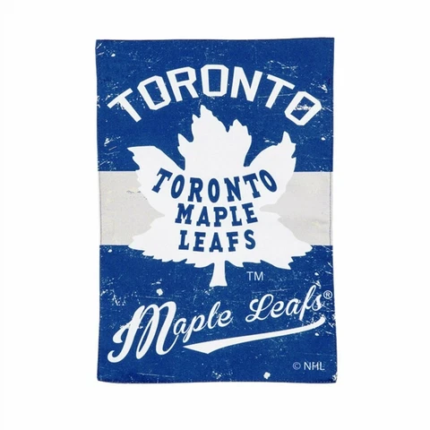 Toronto Maple Leafs EG Vintage Retro Banner Premium 2-Sided 28x44 Flag Hockey Cover