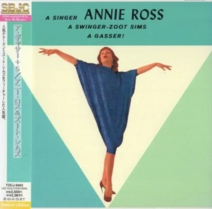 Annie Ross A Gasser! JAPAN MINI LP CD Paper Sleeve w/OBI ZOOT SIMS - Picture 1 of 3