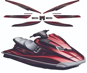 YAMAHA WAVERUNNER FX HO 1.8 2013 Graphics / Decal / Sticker Kit RED - Picture 1 of 1