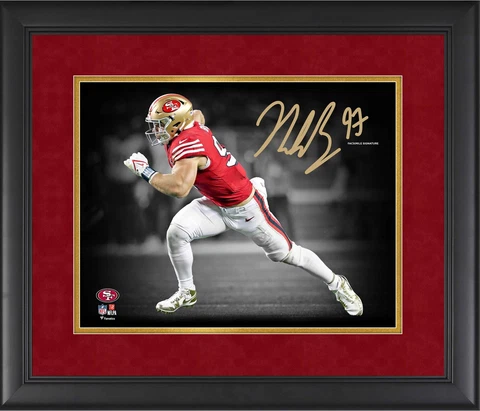 Nick Bosa San Francisco 49ers Framed 11" x 14" Spotlight Photograph Cover