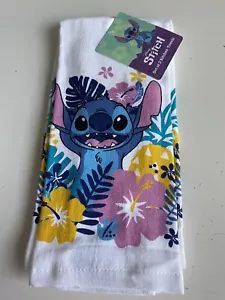 Confezione 2 Asciugamani Cucina Disney Lilo & Stitch Mano Floreale Tropicale Colorati NUOVI - Foto 1 di 6