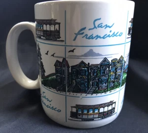 Vintage 1986 San Francisco Karol Western Coffee Mug Cup - Picture 1 of 7