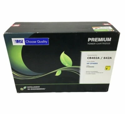 MSE 642A CB402A Yellow Toner Cartridge For HP CP4005 - Image 1 of 4
