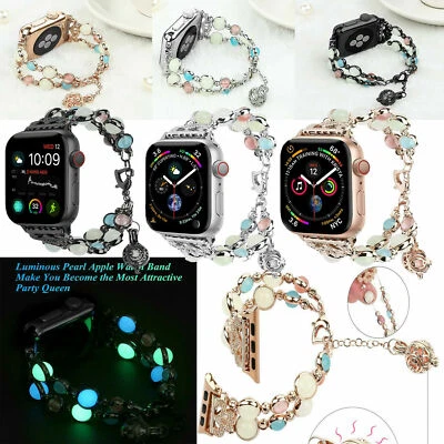 For Apple iWatch Series 9 8 7 SE 6 5 4 3 2 1 Women Bracelet Metal Watch Band - Image 1 of 4