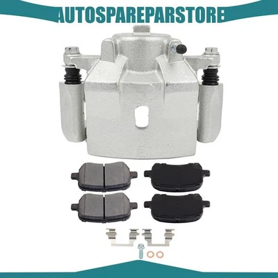 Front Left Brake Calipers & 4x Ceramic Pads For 2006-2011 2012 CHEVROLET MALIBU Foto 1 de 4