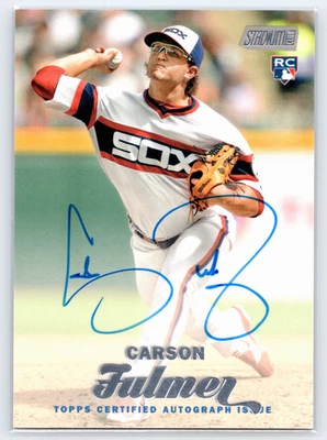 Carson Fulmer 2017 Stadium Club Autographs Chicago White Sox Auto #SCA-CF - Image 1 of 2