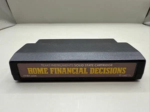 1979 Home Financial Decisions for Texas Instruments Computer phm3006 - Vintage - Picture 1 of 4