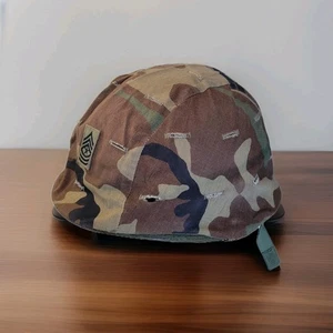 Vintage U.S. Army Helmet Cover Parachutists Ground Troops Helmet Cover Only - Picture 1 of 4