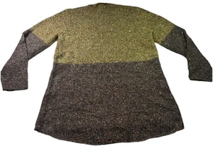 Suéter túnica Habitat Clothes To Live In en un patrón de punto verde multicolor - Imagen 1 de 7