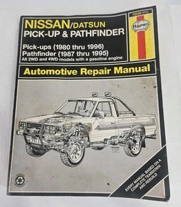Haynes Nissan/Datsun Pick-up & Pathfinder 1980 thru 1996 Repair Manual #72030 - Bild 1 von 12