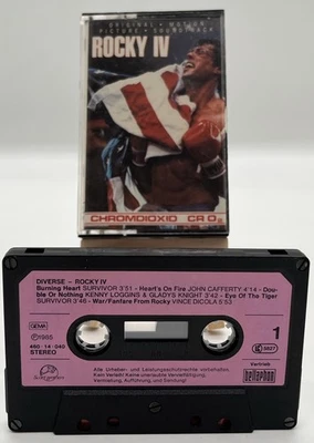 Rocky IV Original Soundtrack MC Erstauflage geschraubt aus Sammlung Survivor 80s - Bild 1 von 4