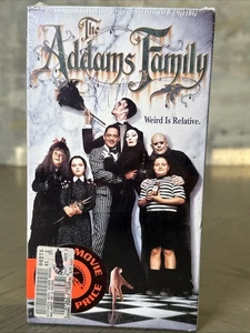 The Addams Family (VHS, 1992) McDonald's Released New Factory Sealed Watermark - Picture 1 of 5