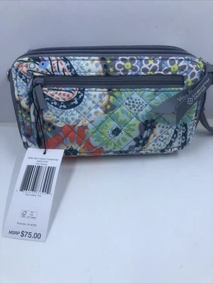 Bandolera Vera Bradley Todo en Uno Paisley Cítrico. RFID. Nuevo con etiquetas. Foto 1 de 4