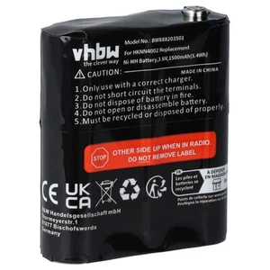 Akku für Motorola Talkabout T6210 T6200 T6220 T605 H20 T600 H20 1500mAh 3,6V - Bild 1 von 9
