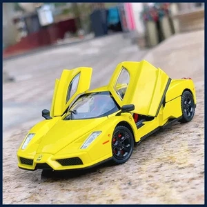 1:32 Ferrari Enzo Supercar Diecast Car Model Sound Light Boy Toy Gift Collection - Picture 1 of 27