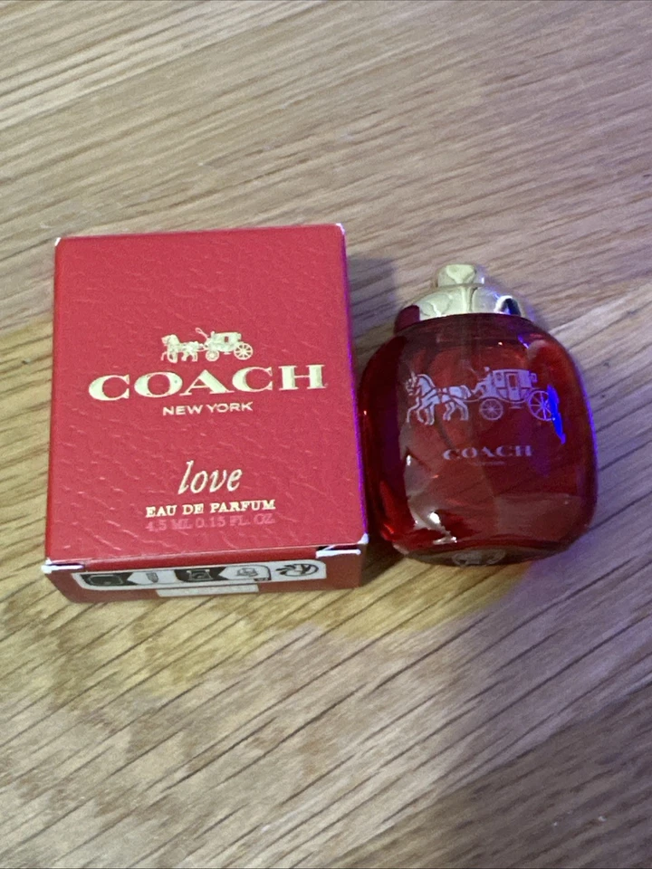 Coach Love Eau De Parfum Mini .15 OZ., ¡Nuevo En Caja! Foto 1 de 1