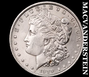 1889 Morgan Dollar - Choice Gem Brilliant Uncirculated Lustrous #C6809 - Picture 1 of 2