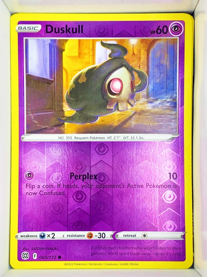 Duskull 060/172 Brilliant Stars English Reverse Holo - Image 1 of 1