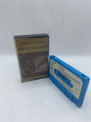 STEVIE WONDER-TALKING BOOK CASSETTE MOTOWN Blue Shell - Image 1 of 4