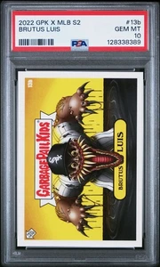 Cubo de basura 2022 Topps Kids X MLB serie 2 Alex Pardee 13b Brutus Luis PSA 10 - Imagen 1 de 2
