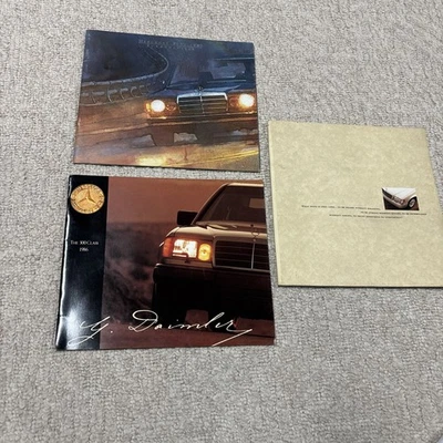 1985, 1986, 1994 Mercedes-Benz pamphlets - Image 1 of 4