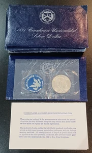1971-S Gem BU dólar Eisenhower de plata (paquete azul con certificado de autenticidad) - Imagen 1 de 3